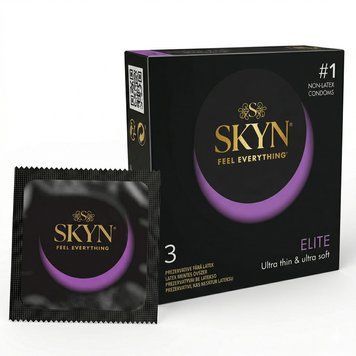 Презервативи SKYN ELITE 3 штуки 666122 фото