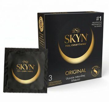 Презервативи SKYN Original 3 штуки безлатексні 666124 фото