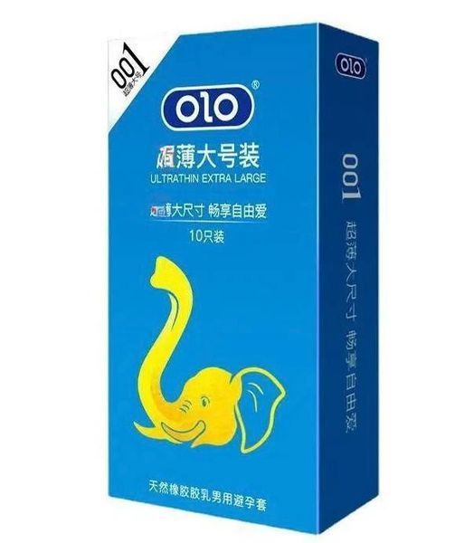 Презервативи OLO XL feeling ultrathin 001 збільшеного розміру 10 шт 94640 фото