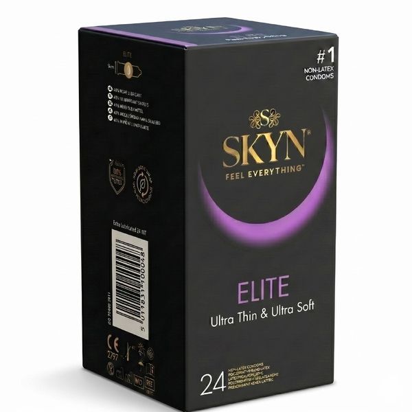 Презервативи SKYN Elite 24 шт ультратонкі безлатексні Скін