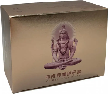 Презервативи OLO Gold Budda c гіалуроновим змащенням точками і ребрами 10 шт 666130 фото