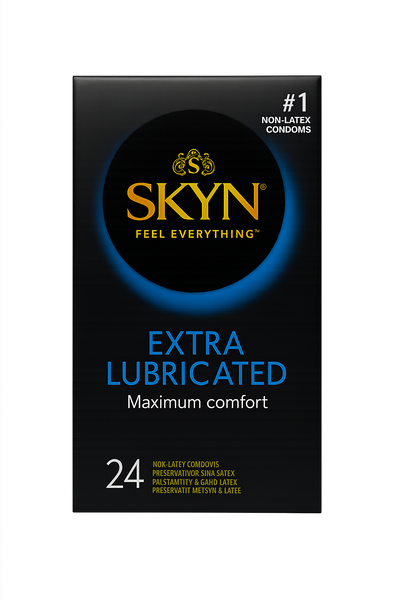 Презервативи Skyn ​​Extra Lube Безлатексні 24 шт 222666 фото