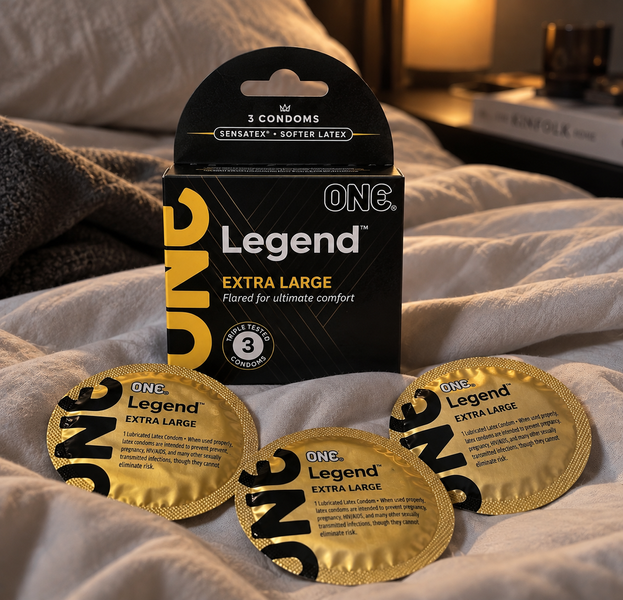 Презервативи ONE Legend XL, 3 шт великого розміру 7878 фото