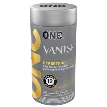 Презервативи ONE Vanish 12 шт -&nbsp; ультратонкі упаковка Ван США 8756 фото