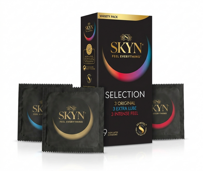 SKYN Selection Condoms 9 pcs &mdash; Various Types