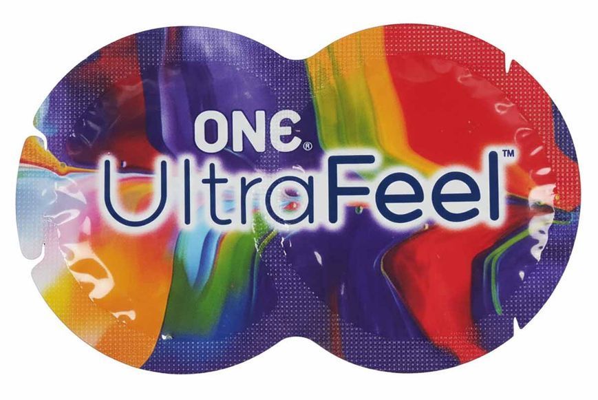 Презервативи 2 в 1 ONE Ultrafeel 10 шт упаковка тонкий контрацептив + лубрикант 43876 фото