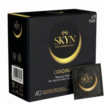 Презервативи Skyn Original 40 штук безлатексні преміум 333888 фото