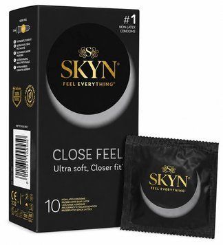 Презервативи SKYN Close Feel 10 шт скін завужені  333999 фото