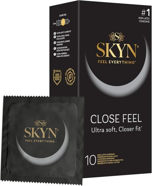 Презервативи SKYN Close Feel 10 шт скін завужені  333999 фото