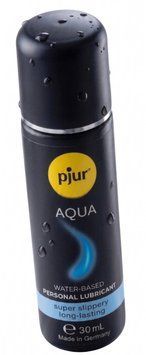 Лубрикант Pjur Aqua 30 мл гель-смаска на водной основе эффект бархатистой кожи без прилипания 87564 фото