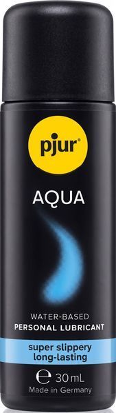 Лубрикант Pjur Aqua 30 мл гель-смаска на водной основе эффект бархатистой кожи без прилипания 87564 фото