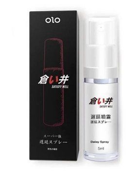 Спрей пролонгатор для чоловіків OLO satisfy well 5 мл delay spray тестер 444777 фото