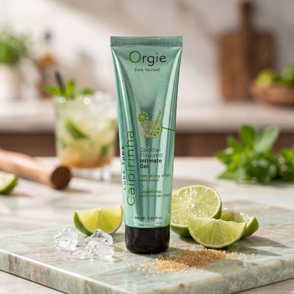 Їстівний лубрикант зі смаком коктейлю Капірінья, лайм і цитрус Orgie Lube Tube Caipirinha 100 мл 782345 фото