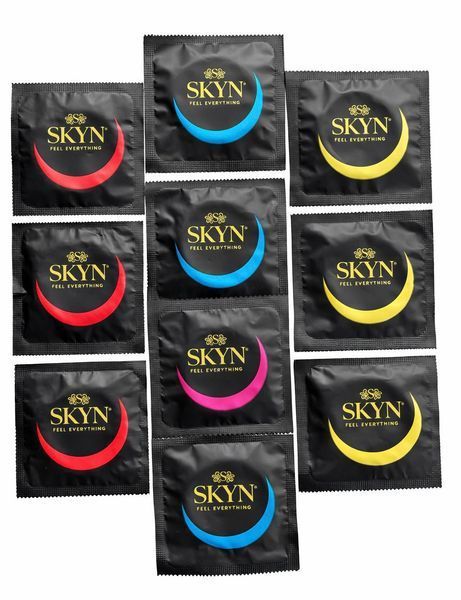 Презервативи Skyn Selection 9 +1 10 штук без упакування original intense feel elite extra lubricated 444888 фото