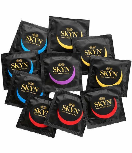 Презервативи Skyn Selection 9 +1 10 штук без упакування original intense feel elite extra lubricated 444888 фото