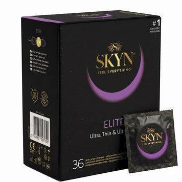 Презервативи Skyn Elite 36 штук ультратонкі 555000 фото